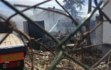 Incendie dans un entrepôt de cambaie