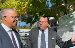 visite de Cyrille Melchior à cilaos 