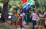 Viste de délégation sud-africaines