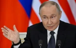 Le président russe Vladimir Poutine, le 14 mai 2025 à Moscou