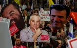 Manifestation contre le gouvernement et pour la retour des otages à Jérusalem, le 25 mars 2025