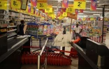 Grève Carrefour Sainte-Clotilde