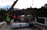 Pont reliant la RD2 et la RD4, Conseil départemental Cyrille Melchior