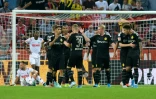 Les joueurs de Dortmund lors de la victoire 3-1 à Cologne le 23 août 2019