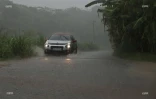 fortes pluies dans l'est