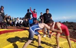 Club Elite de de lutte au Piton des Neiges 