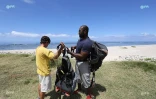 Teddy Riner vole au-dessus de La Réunion