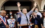 marine le pen plaine des palmistes
