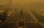 Les fuméres toxiques des incendies à Palangkaraya, en Indonésie, le 15 octobre 2026