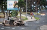 Rassemblement de partisans indépendantistes à Nouméa, le 13 mai 2024 en Nouvelle-Calédonie