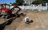 Fouilles archéologiques préventives Saint-Pierre 29 mars 2023