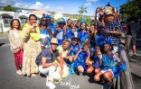 Les rues de Saint-Paul ont une nouvelle fois embrasé par le plus grand carnaval de l'île