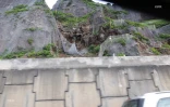 Eboulement sur la Route du littoral ce mercredi 2 mars 2016