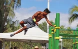compétition de Street Workout Réunion Cup au Port 
