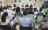 Visite de la ministre à la MIO de Saint-Paul