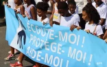 samedi 13 avril 2019 - Rivière des Galets : 300 personnes marchent en blanc contre les violences intrafamiliales