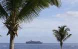 Le Queen Elisabeth en approche