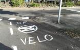 Des pistes cyclables temporaires tracées à Saint-Leu et Etang-Salé par Extinction Rebellion