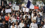 14 juillet manifestation saint-denis anti restrictions sanitaires et obligation vaccinale