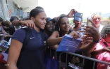 Equipe de france féminine à La Réunion