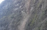 eboulis route cilaos