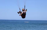 Un concours de parapente Master Accro se de?roule a? Saint-Leu ce dimanche. (Photo RB Imaz Press Re?union)