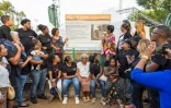 Saint-Denis : un hommage à Marc Robert au village Jeune du Chaudron