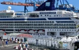 Le Port : les passagers du paquebot Norwegian Dawn débarquent à La Réunion