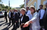 Élisabeth Borne en visite à Saint-Pierre