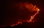 Volcan de nuit éruption de février 2020