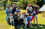 La Possession : les enfants profitent des vacances Ă Mafate