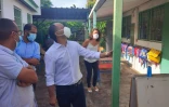 Emmanuel Séraphin visite écoles