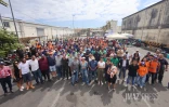 [Photos - Vidéo] Pour une augmentation de leur marge : les gérants de stations-service en colère mobilisés devant la SRPP
