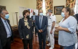  Le Département présente l'évolution du projet du musée de Villèle à Roselyne Bachelot 
