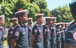 Le Port : cérémonie de fin de formation pour la première promotion Marine du service national à La Réunion