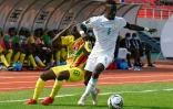 Idrissa Gueye avec le Sénégal contre le Zimbabwe dans le groupe B de la CAN à Bafoussam, au Cameroun, le 10 janvier 2022 