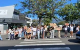 Grève lycée Roland Garros au Tampon