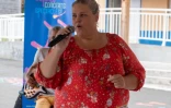 Nicole Dambreville à l’école primaire de l’Éperon de Saint-Paul