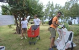"Coup de Prop" à la Ravine Blanche : 375 kilos de déchets collectés 