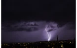 Éclairs et orages sur le nord de l'île : les images de Nicolas Bénard
