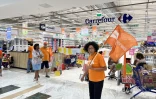 Grève Salariés de Carrefour Sainte-Clothilde