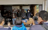 organisateurs du Challenge des Créateurs et les médias à Grand Coude, dans les Hauts de Saint-Joseph. 