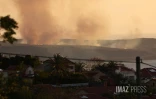Incendie au Cap Lahoussaye