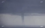 trombe marine, tornade, au large, mer, océan