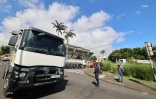les transporteurs manifestent devant la région