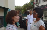 Laurence Rossignol, en visite à LA Réunion