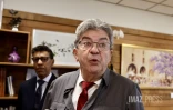 Huguette Bello et Jean-Luc Mélenchon
