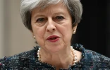 Theresa May le 3 mai 2017 à Londres