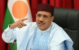 Le président nigérien Mohamed Bazoum à Niamey le 2 mai 2022