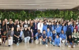 Gaël Rivière au département et les athlétes Réunionnais  des JO 2024